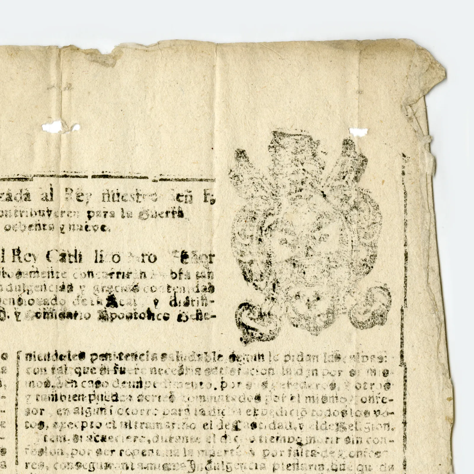 Miniatura del objeto Bula de vivos para los […] de Indias