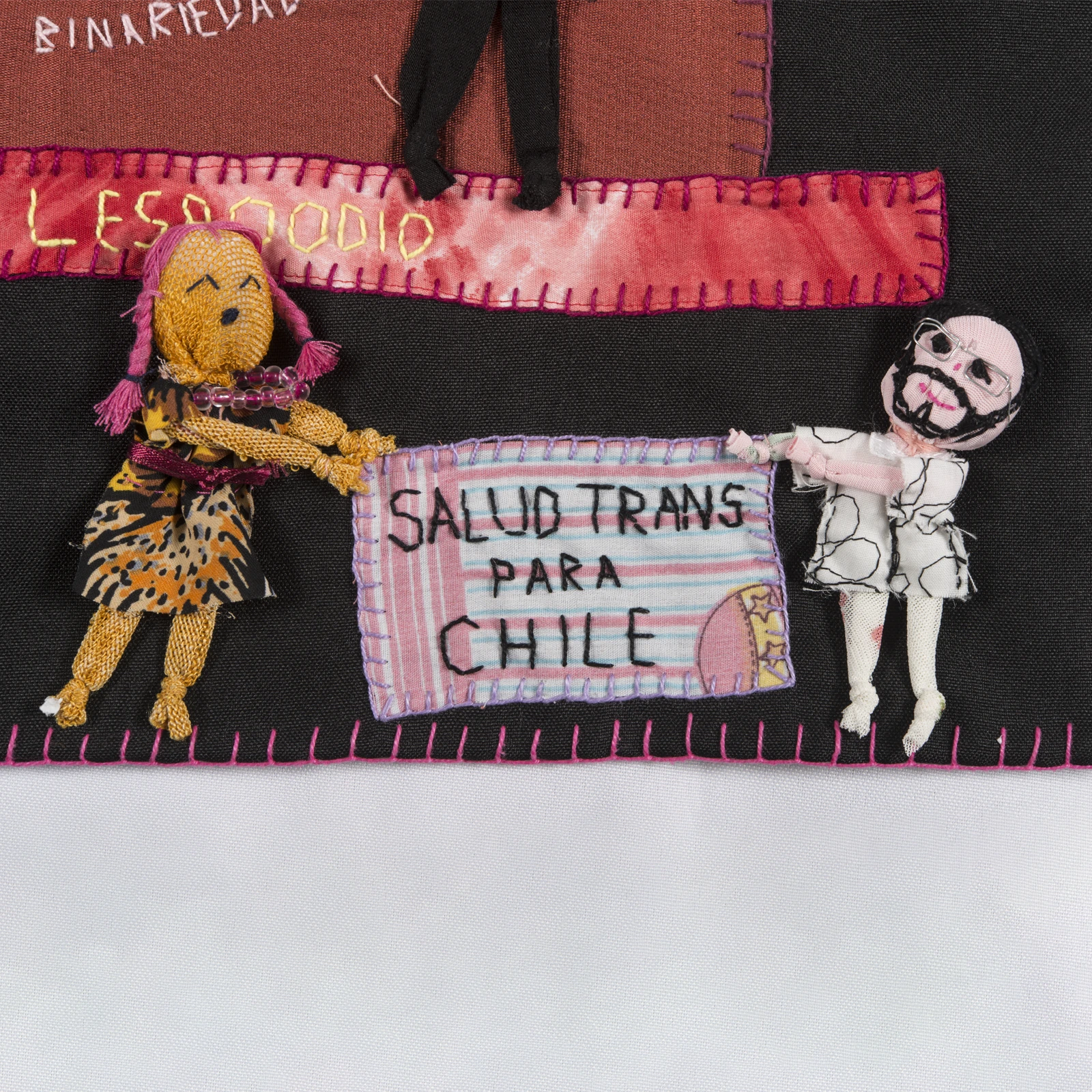 Miniatura del objeto Arpillera «La caballa»