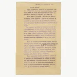 Miniatura principal de Comunicado de la renuncia del Presidente, la disolución del Congreso Nacional y la asunción de la junta militar